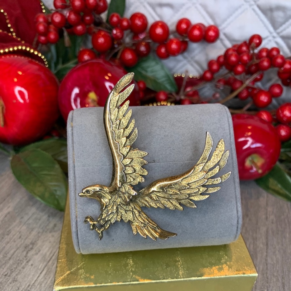 Vintage Eagle Brooch